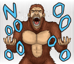 Australopithecus lie-in sticker #6204005