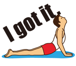 Yoga Poses Sticker [English Ver.] sticker #6204168