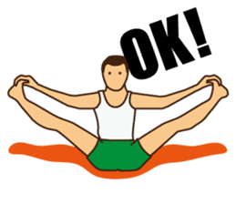 Yoga Poses Sticker [English Ver.] sticker #6204170