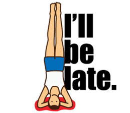 Yoga Poses Sticker [English Ver.] sticker #6204181