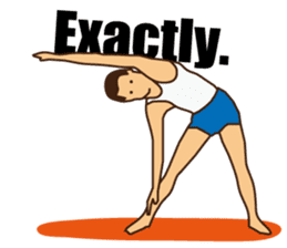 Yoga Poses Sticker [English Ver.] sticker #6204190