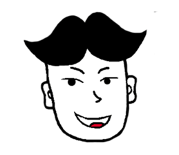 Thai man's emotion sticker #6204329