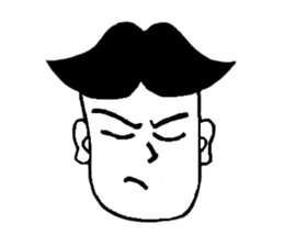 Thai man's emotion sticker #6204331