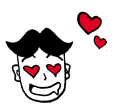 Thai man's emotion sticker #6204332