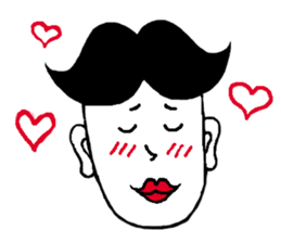 Thai man's emotion sticker #6204335