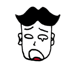 Thai man's emotion sticker #6204339