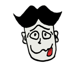 Thai man's emotion sticker #6204340