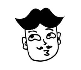 Thai man's emotion sticker #6204342