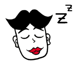 Thai man's emotion sticker #6204346