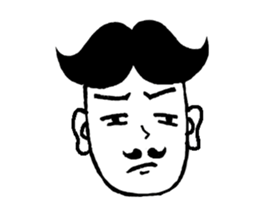 Thai man's emotion sticker #6204347