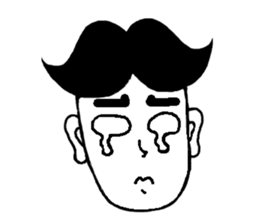 Thai man's emotion sticker #6204350