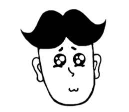 Thai man's emotion sticker #6204351