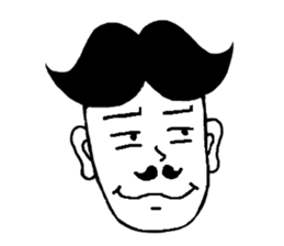 Thai man's emotion sticker #6204353