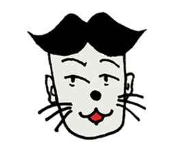 Thai man's emotion sticker #6204357