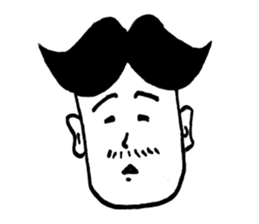 Thai man's emotion sticker #6204360