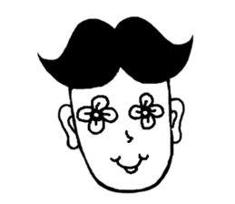 Thai man's emotion sticker #6204361