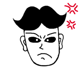 Thai man's emotion sticker #6204363