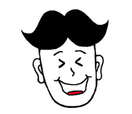 Thai man's emotion sticker #6204367