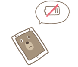 Xiu Xiu Bear and the little girl sticker #6204580