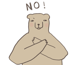 Xiu Xiu Bear and the little girl sticker #6204601