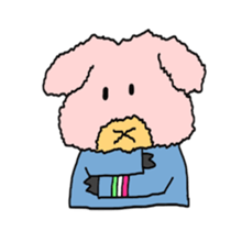 Cute pig (English edition sticker #6204892