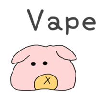 Cute pig (English edition sticker #6204926