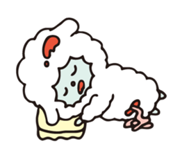 mocomoco zombie sticker #6205264