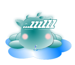 Cute of the puppy sticker #6205611