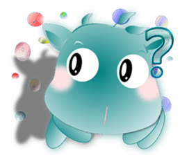 Cute of the puppy sticker #6205617