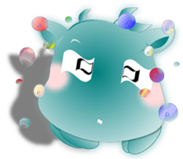 Cute of the puppy sticker #6205623