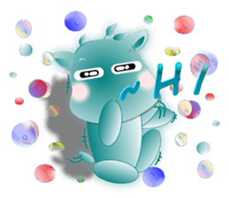 Cute of the puppy sticker #6205626