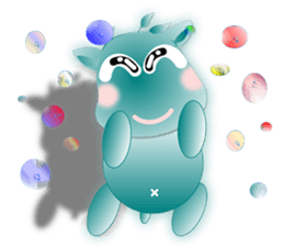 Cute of the puppy sticker #6205628