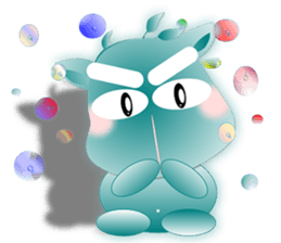 Cute of the puppy sticker #6205638