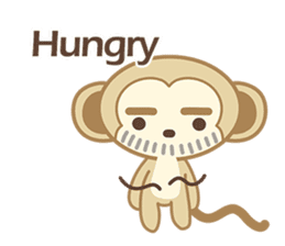 Uncle Monkey(English) sticker #6206029
