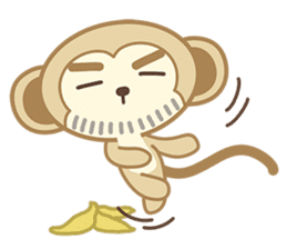 Uncle Monkey(English) sticker #6206038