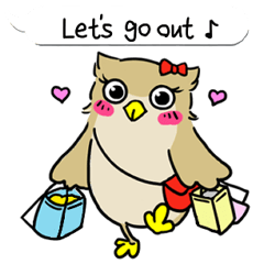 eared owl "mimi" (english)