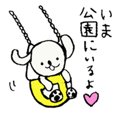 Dog's life Sticker sticker #6206214