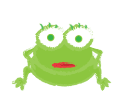 Humor Frog sticker #6206538