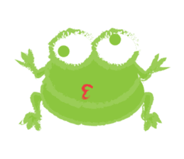 Humor Frog sticker #6206541