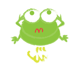 Humor Frog sticker #6206551