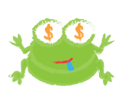 Humor Frog sticker #6206554