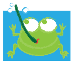 Humor Frog sticker #6206560