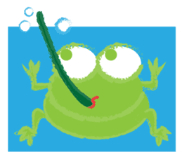 Humor Frog sticker #6206560
