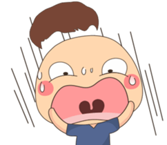 Little Mina & Dady Bear 2 sticker #6206768