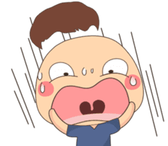 Little Mina & Dady Bear 2 sticker #6206768