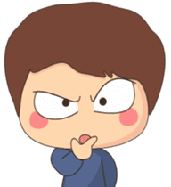 Little Mina & Dady Bear 2 sticker #6206772