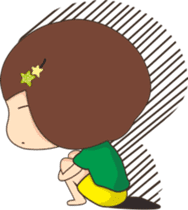 Little Mina & Dady Bear 2 sticker #6206785