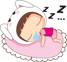 Little Mina & Dady Bear 2 sticker #6206790