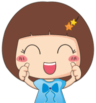 Little Mina & Dady Bear 2 sticker #6206794