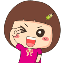 Little Mina & Dady Bear 2 sticker #6206795